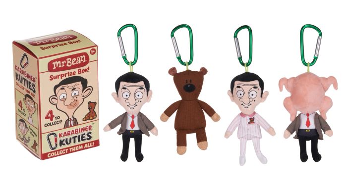 Mr Bean Karabiner Kutie clips 12 cm 4 ass ..x180